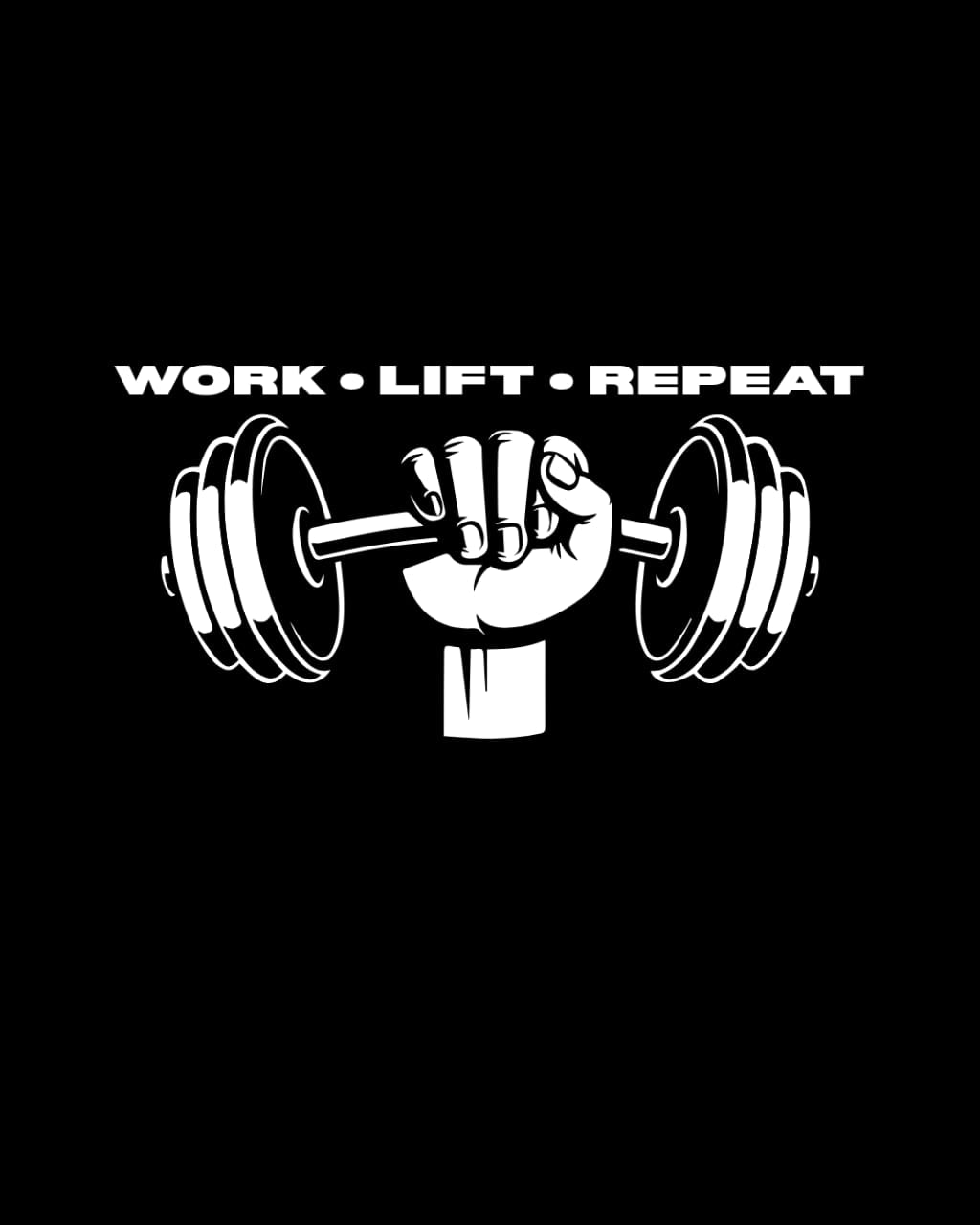 Work - Lift - Repeat, T-shirt