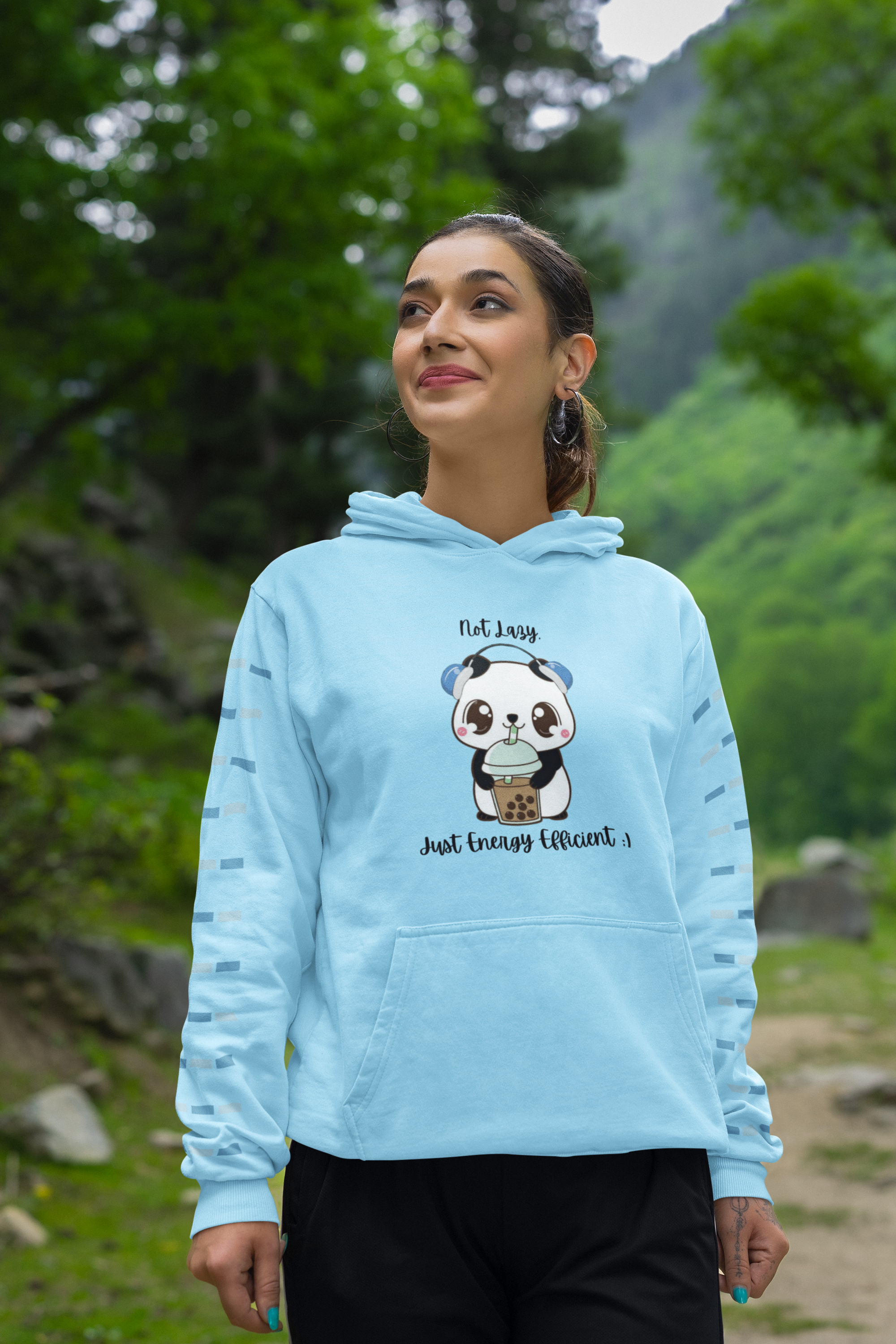 Not Lazy Just Energy Efficient ;) Quote Sweat T-shirt