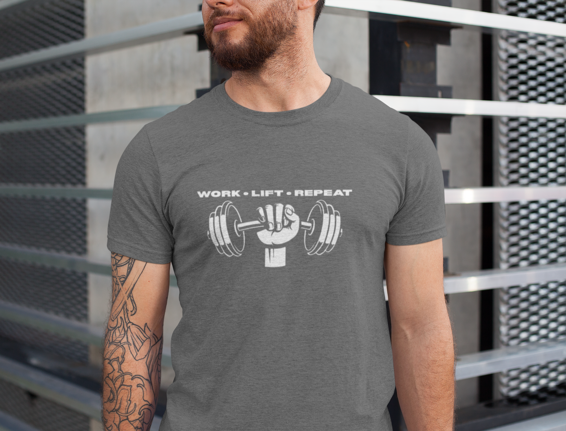 Work - Lift - Repeat, T-shirt