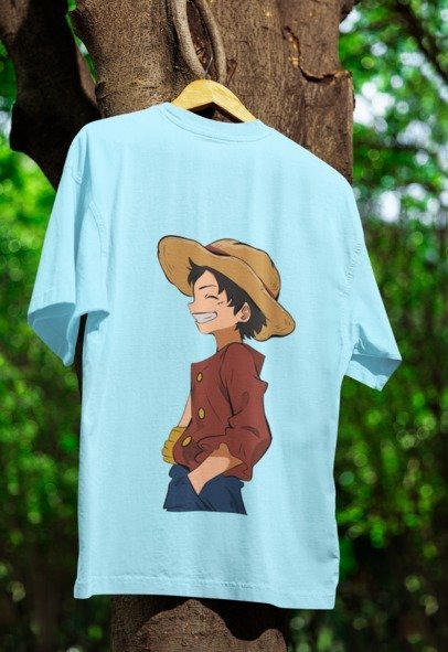 Straw Hat Pirate Over-sized T-Shirt