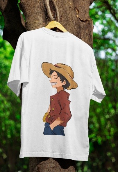 Straw Hat Pirate Over-sized T-Shirt